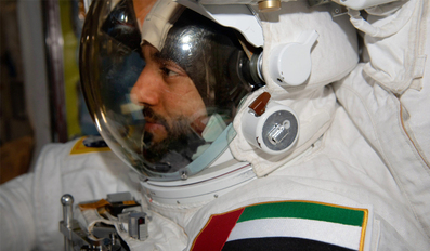 Emirati astronaut Sultan Alneyadi